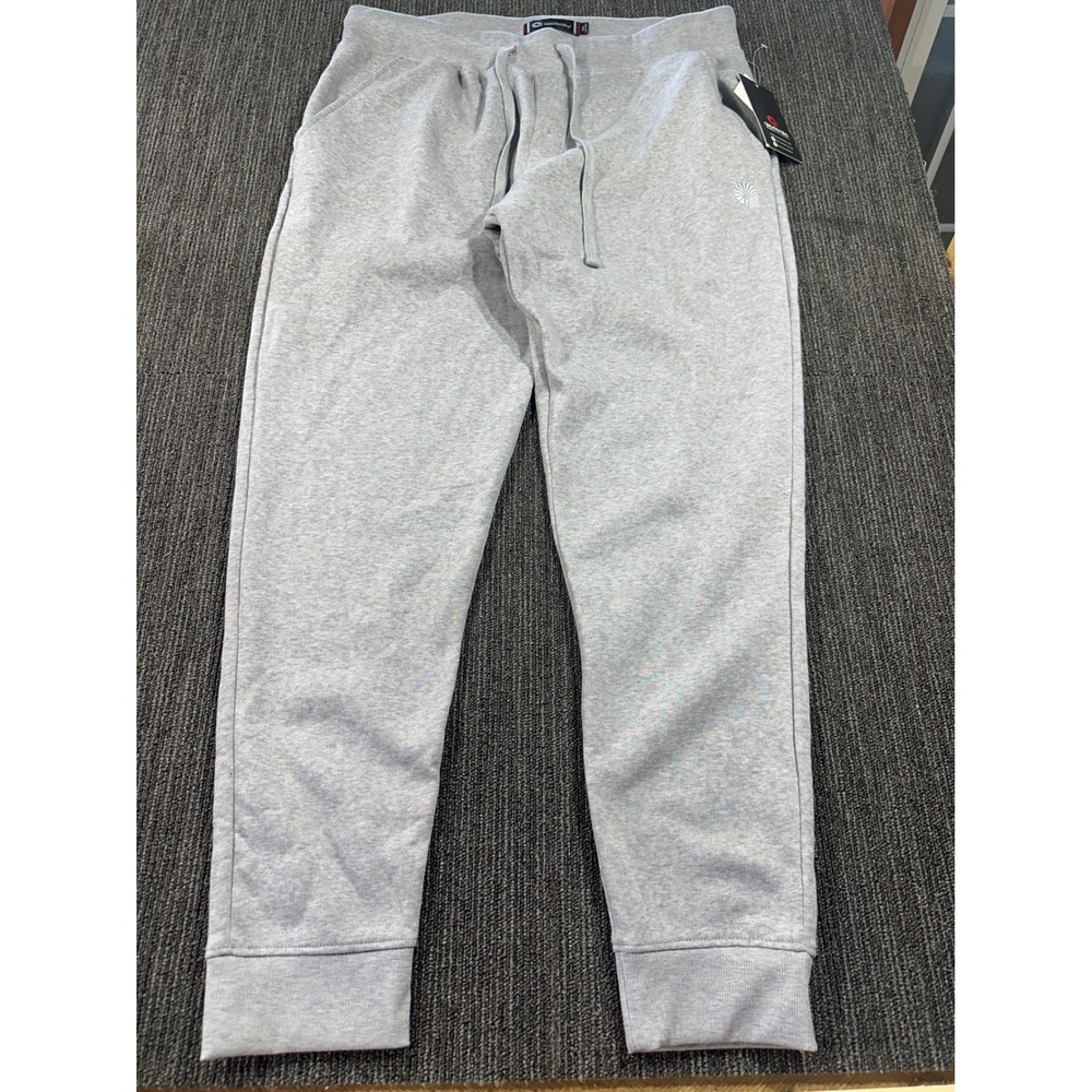 Akademiks Mens 3XL Heather Gray Fleece Jogger Sweatpants NWT Drawstring Pockets